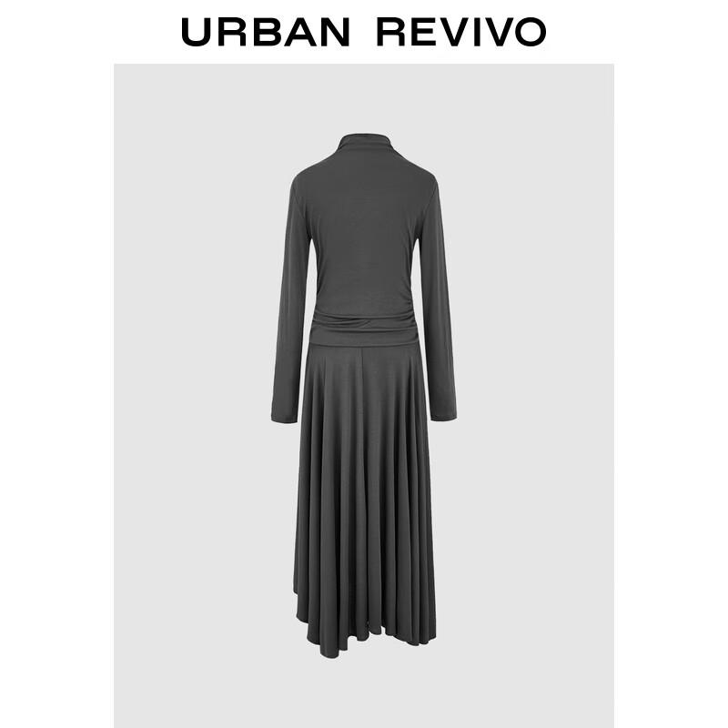 

UR 2025 Autumn Pleated Slim Dress S