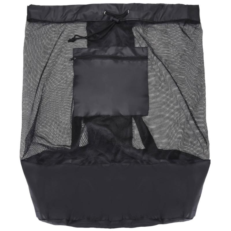 Large Capacity Net Ball Storage Bag Portable Basketball Carry Bag Outdoor Sports Soccer Ball Bag for Outdoor Exercise L