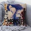 N-Naoki Urasawa S Monster Cushion Cover Inches Farmhouse Decor Home Throw Pillow Covers For Couch Decorations