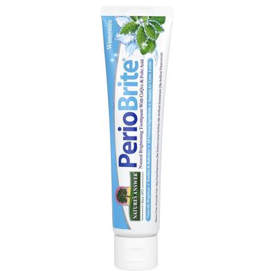 Periobrite®, Xylitol Toothpaste, Fluoride Free, Wintermint, 113.4 G (4 Oz)