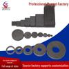 Black Ferrite Cylinder Magnet Ring with Hole - Strong Ring-Shaped Salvage Magnet.