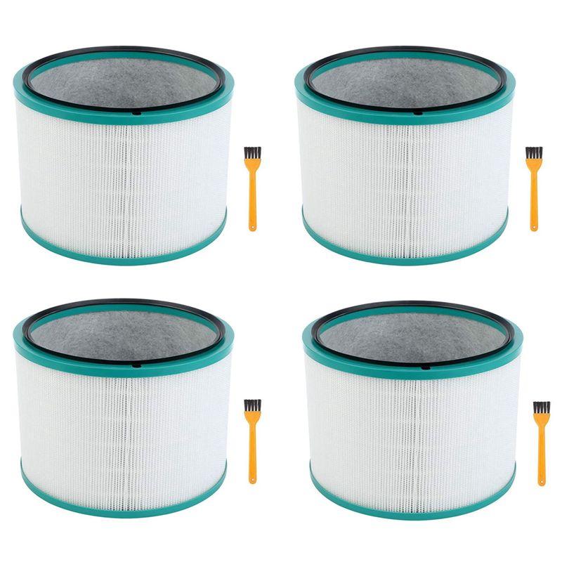 

A84E-4X Filter For Dyson DP01 DP03 HP00 HP01 HP02 HP03 Desk Purifiers Pure Hot Cool Link Air Purifier HEPA Filter білий