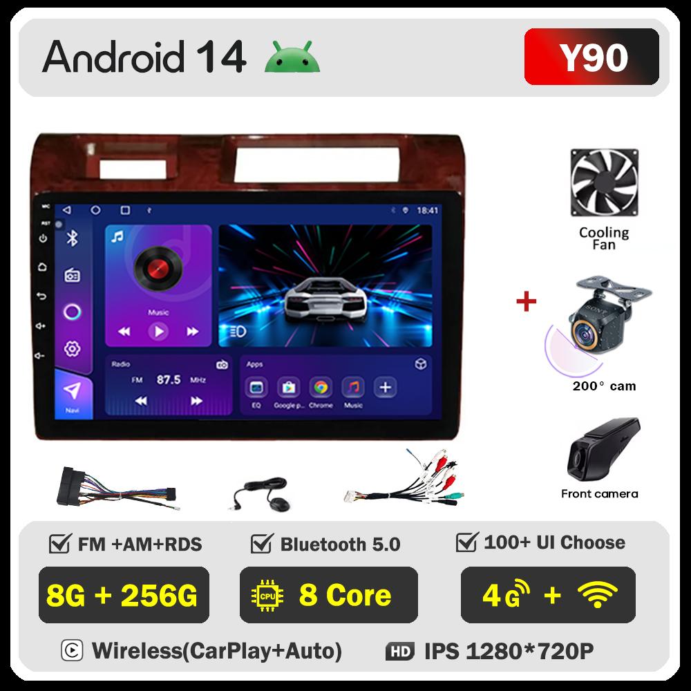 For Toyota Land Cruiser 70 Series LC70 LC71 LC76 LC78 LC79 Carplay Auto Screen Wireless Android Auto Car Intelligent Systems DSP