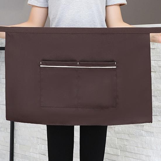 Delantal Peto de Trabajo de Chef con Bolsillos Resistentes a Manchas de Aceite Impermeables Delantal de Trabajo para