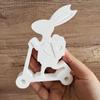 Easter Themed Ornament Mould Flexible Silicone Mold for Rabbit Figurine Decoration Gypsum Mold Jewelry Making Supplies