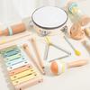 Wood Music Instruments Preschool Educational Toy Music Enlightenment for Early Learning and Rhythm Skills