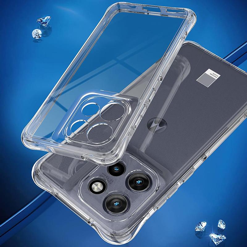 Shockproof Silicone Soft Case For Motoral Edge 60 50 40 30 Pro NEO G85 G55 G35 G15 G84 G54 G14 G34 G53 G73 G Power Clear Cover