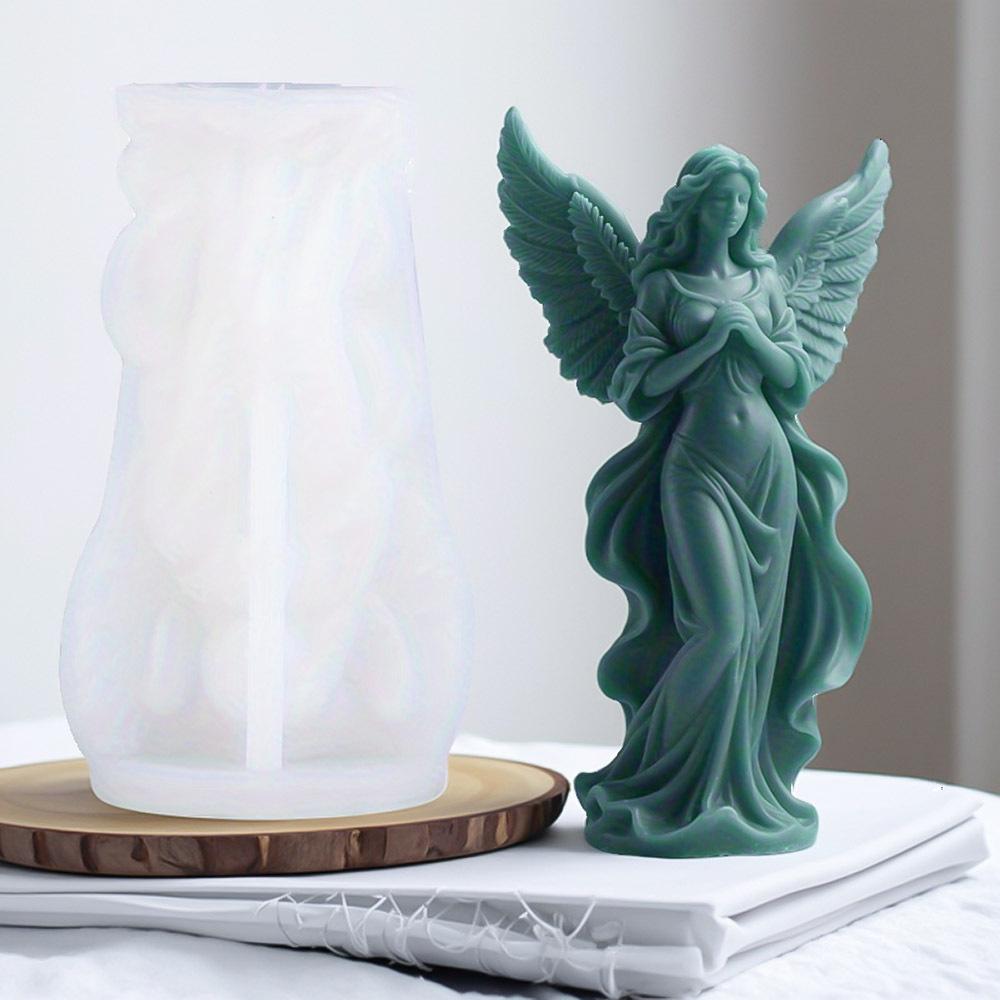 Relief Mold 3d 3d Mold Angel Candle Mold High Quality For Gift Diy Craft Home Decor