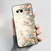 For Google Pixel 6 / Pixel 6 Pro Case Luxury Fashion Butterfly Flowers Black Soft TPU Silicone Back Cover Pixel6 6Pro Phone Case