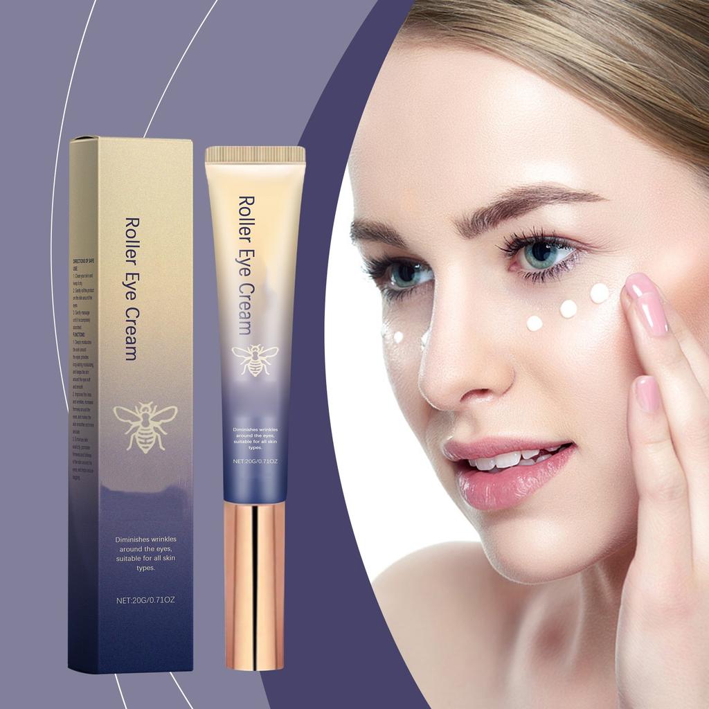 Eye Cream, Bee Awakening Eye Cream, Anti-Aging Eye Cream, Eye Care To Fight Wrinkles, Circles, Bags And Puffiness