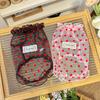 Summer Floral Mesh Dog Cat Shirt Breathable Sheer Pet Vest for Small Dogs Cats Cute Flower Print Puppy Kitten T-Shirt