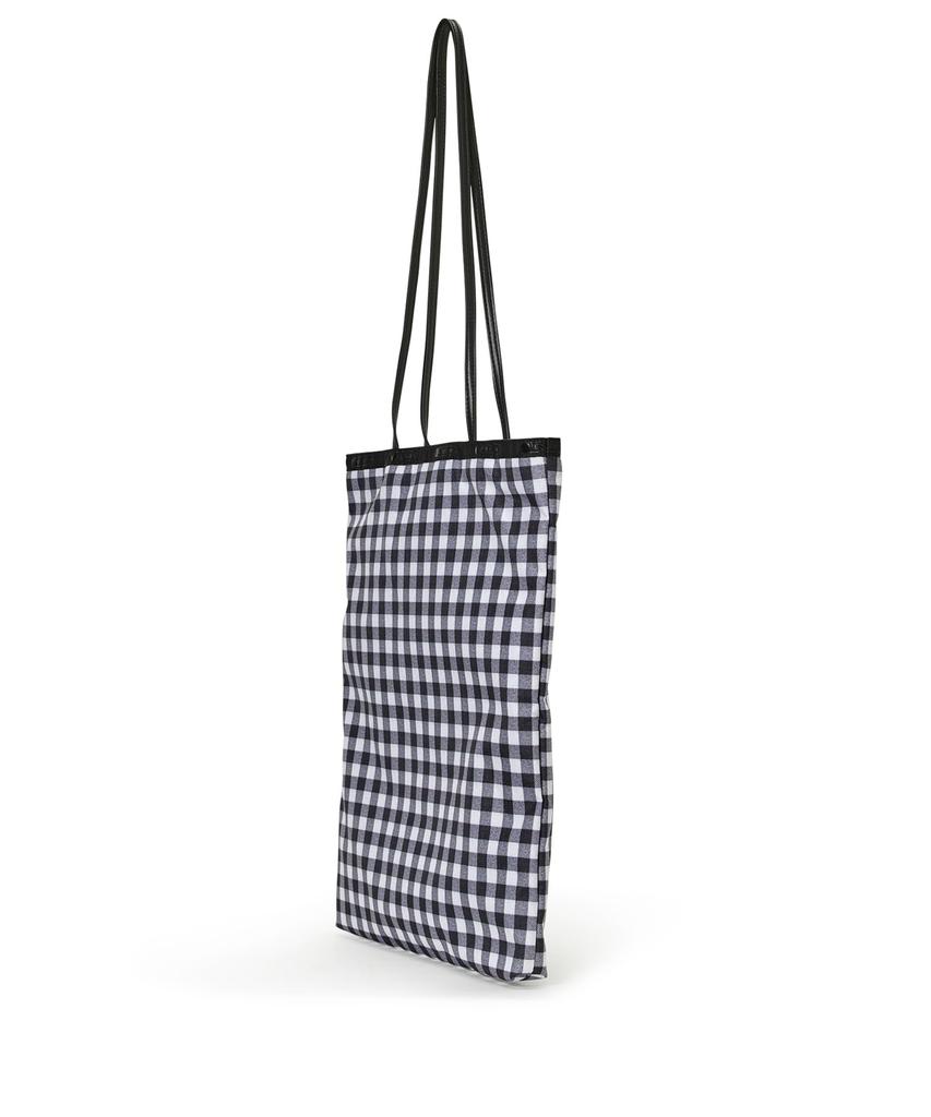 LeSportsac Official Tote Bag VERTICAL CITY Uptown TOTE/1083 Women's Gingham/Black