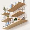 No-Drill Wall Mounted Storage Shelf