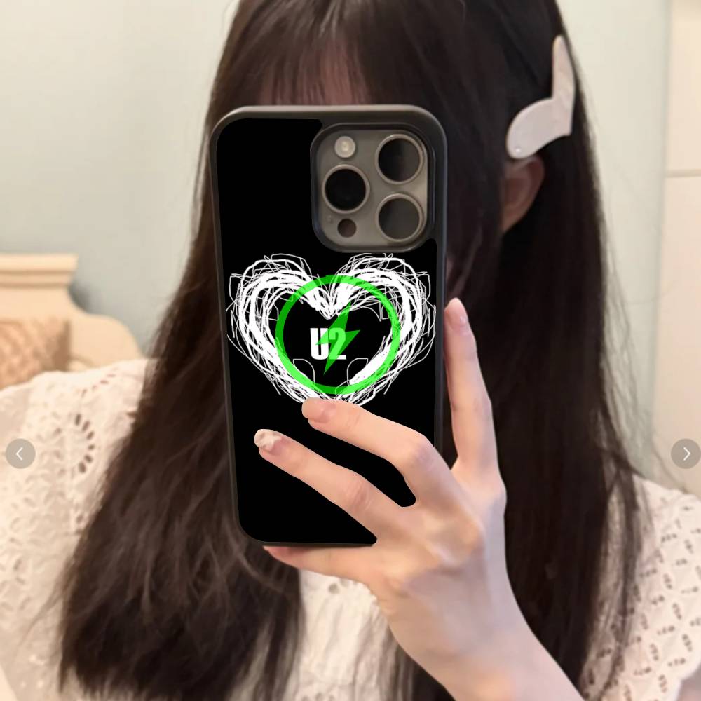 1pc Famous U-U2 Rock Band For Magsafe Magnetic Phone Case For IPhone 17 16 Pro Max 15 Plus 14 13 12 11 Cover