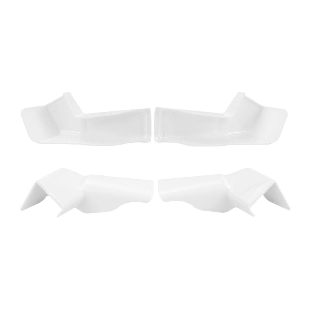 4Pcs RV Rain Gutter Spouts with Built in Extension RV Exterior Roof Rainwater