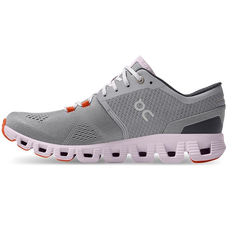 (WMNS) On Running Cloud X  Alloy Grey Lily Pink  Women s 40.99041 EU 36