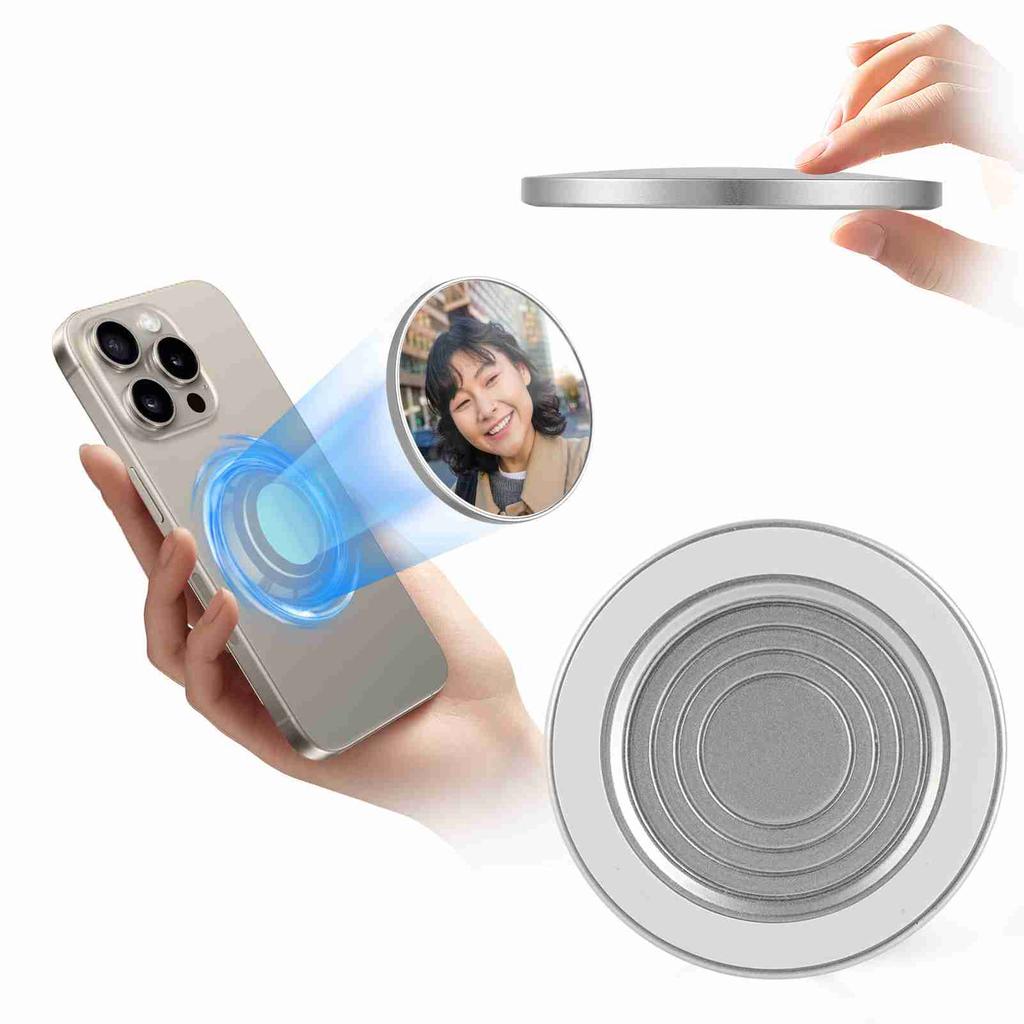 Phone Selfie Mirror Magnetic Convex Mirror for Back Camera Portable Lightweight Phone Rear Camera Selfie Mirror