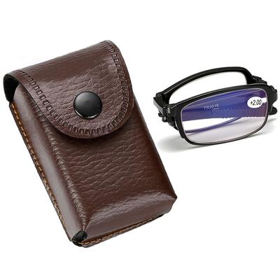 Rahmen TR Herren Tragbar Neues Design Mit Box Faltbrille Lesebrille +1.0 +1.5 +2.0 +2.5 +3.0 +3.5 +4.0 Damen Lesebrille Einzigartig