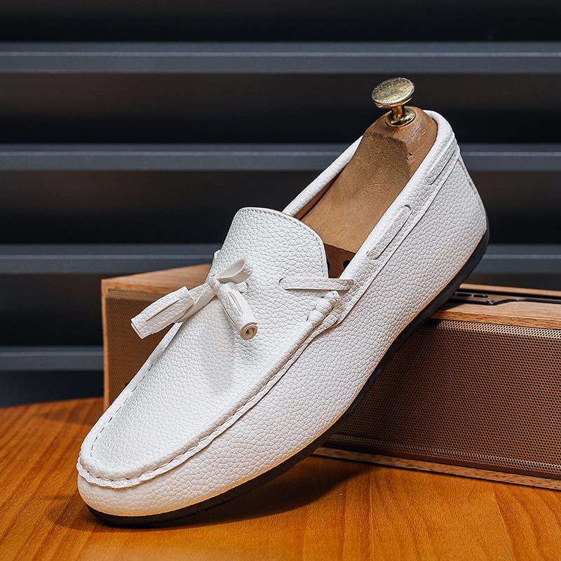 Luxury Brand Men Loafers Fashion Man Casual Shoes Breathable Comfortable Slip-on Lazy Driving Shoes Walking Boat Shoes Moccasins