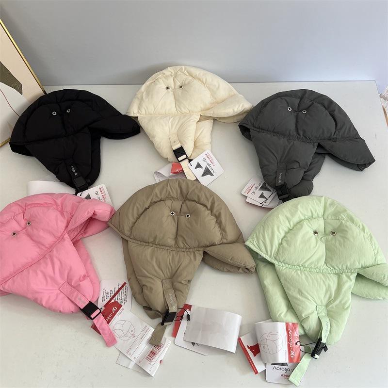 

Осінньо-зимовий велосипедний легкий і надтовстий бавовняний капелюх Lei Feng чоловічий термозахисний навушник жіночий капелюх із захистом від вітру та холоду підшоломник M（56-58cm） колір зеленого яблука