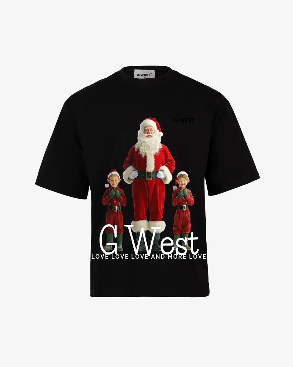 Santa & His Elves Oversized T-Shirt S