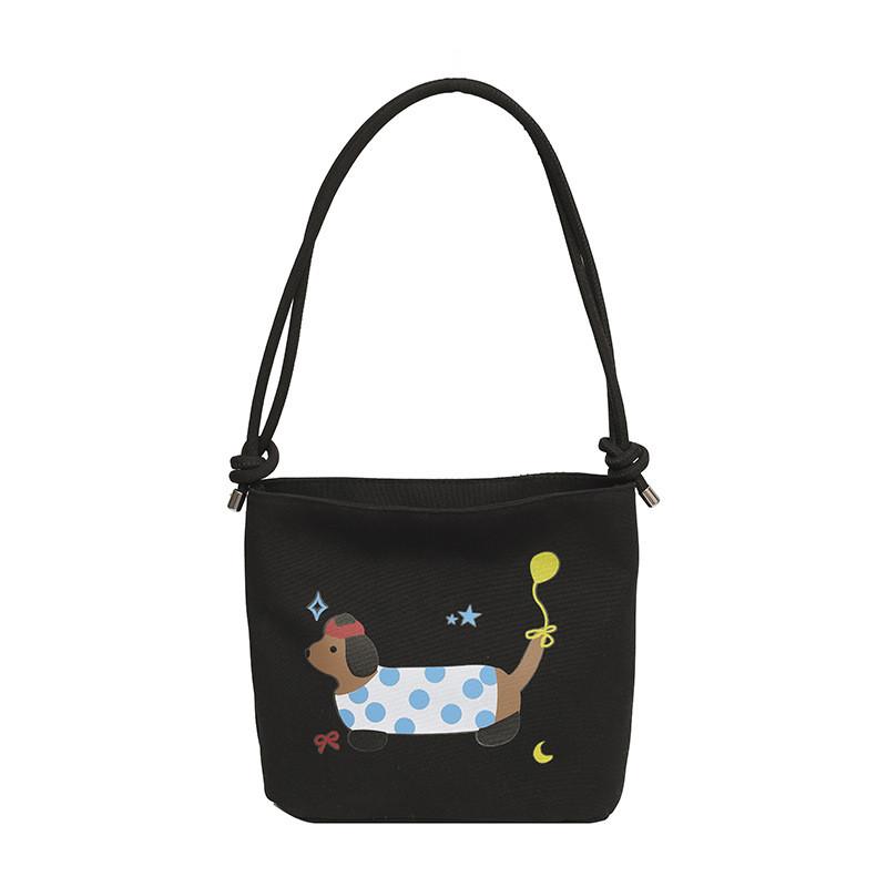 Trendy Chic Single Shoulder Bucket Bag In Multiple Colors For Everyday Use