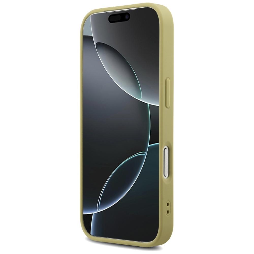 Guess Fixed Glitter Big 4G case for iPhone 17 Pro gold