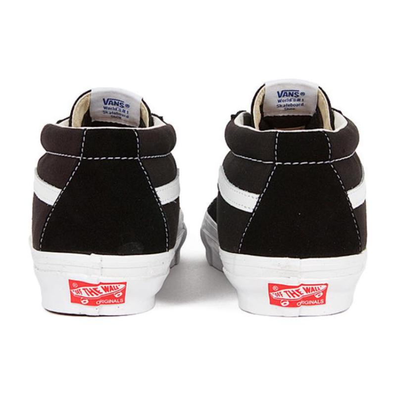 Vans Og Sk8 Mid Lx 'Black White' Vans VN0A4BVCBA2