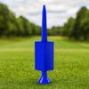 12pcs Enhance Distance Golf Ball Pegs Precise Swing Golf Tee Flat Ball Pegs  Golf Practice