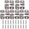 SSZYMAOYI Picture Frame Hooks, Set of 10, Stainless Steel Wall Hanging Hardware, Discreet Picture Hooks for Hanging Picture Frames, Decorative Items,