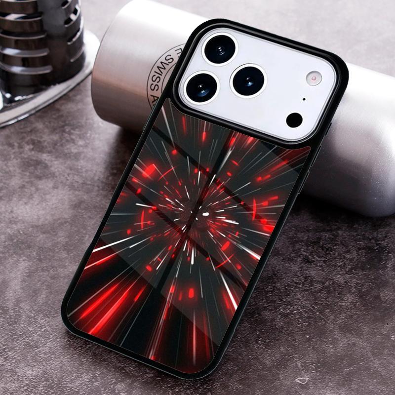 

Lines Point Light Phone Case for iPhone 17 16 15 Pro Max Air 14 13 12 11 Plus Shockproof Capa Cover iPhone 15 Plus