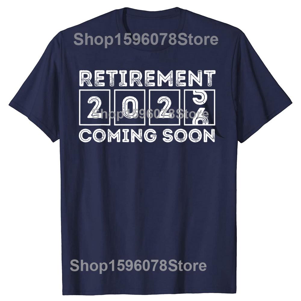 Funny Retirement 2026 Funny Soon to Retire Cotton T-shirts Men Women's Fashion Casual Tshirt Loose Oversized Streetwear T Shirt