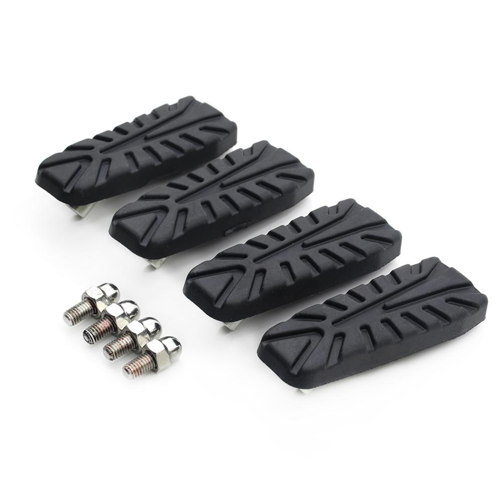 Motorcycle Front Rear Footrest Foot Peg Footpeg Plate Rubber Cover For DUKE 250/390 RC390 2019-2024 DUKE 390