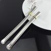 1PC Stainless Steel Drinking Straw Tea Filter Yerba Mate Tea  Reusable Tea Tools Straws Washable Bar Accessories