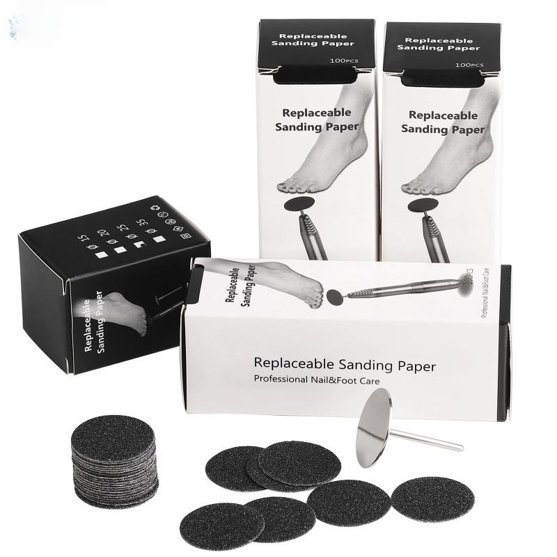 Pedicure Disc Replaceable Sandpaper Disk For Electric Foot File Remove Hard Dead Skin And Callus Foot Care Accessory