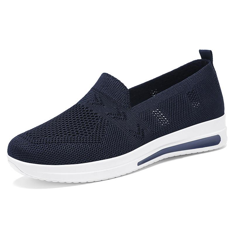 Jinshiyuanshu Shoes Women's Shoes Versatile Casual Mesh Breathable Casual Shoes Platform Comfortable Women's Single Shoes