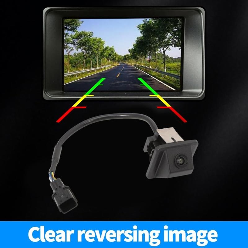 Replacement 6 Pin Auxiliary Rearview Camera for Coupe 2014 957503X410 95750-3X410 Auto Part Easy Installation