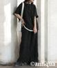 Antiqua Shirred Cut and One Size Black Women's Top, Sewn, PA-03770, 05,