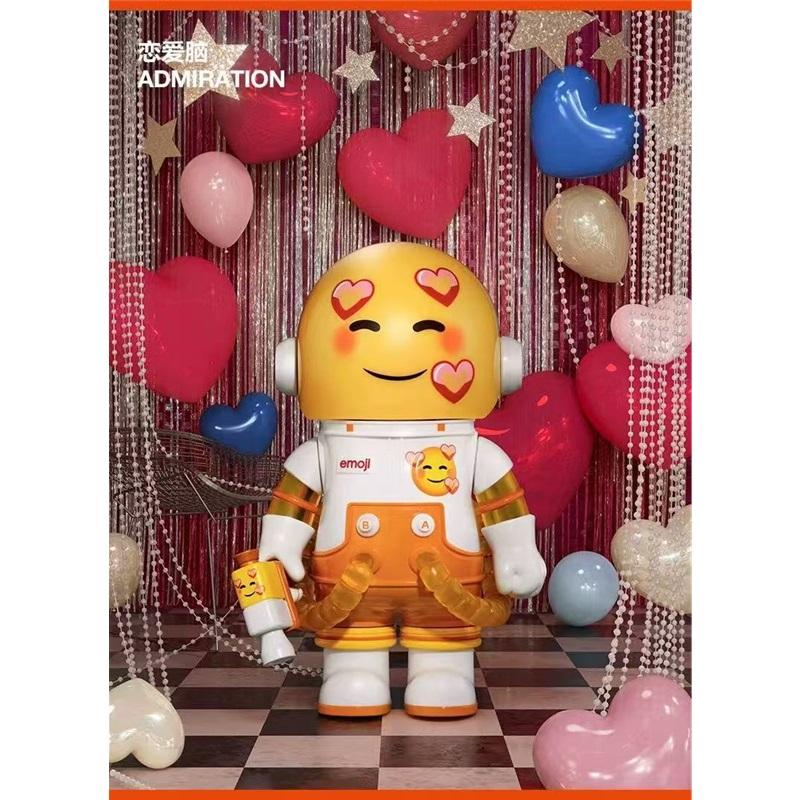 SPACE MOLLY 100% Emoji Handmade Gift Toy Car Ornament