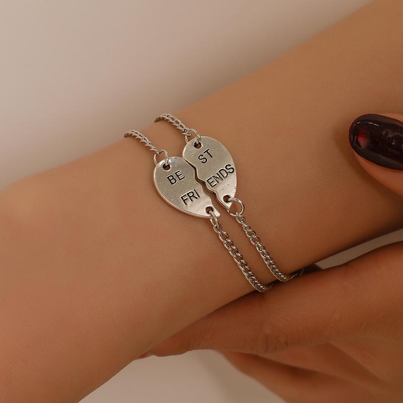 Three-Piece Sun, Moon & Star Diamond Alloy Necklace Set for Friends
