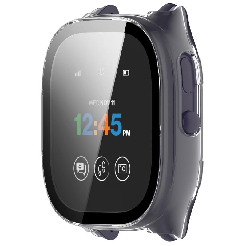 Screen Protector Film Watch Shell with Tempered Glass Film for Watch 3 Scratchproof Case Protective Case Cover