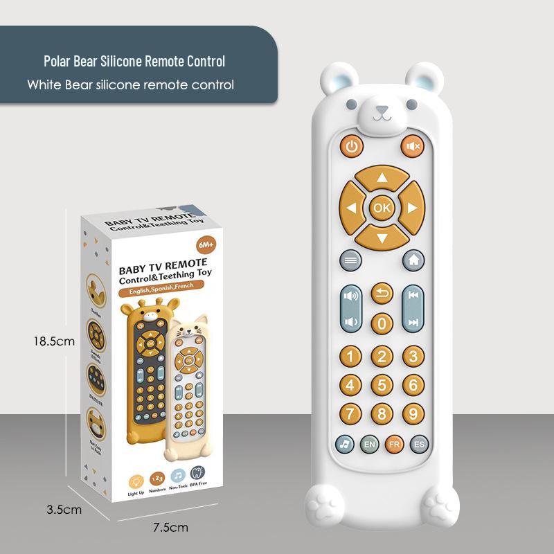 Children’s Music & Learning Remote: Educational TV Simulation Toy for Toddlers