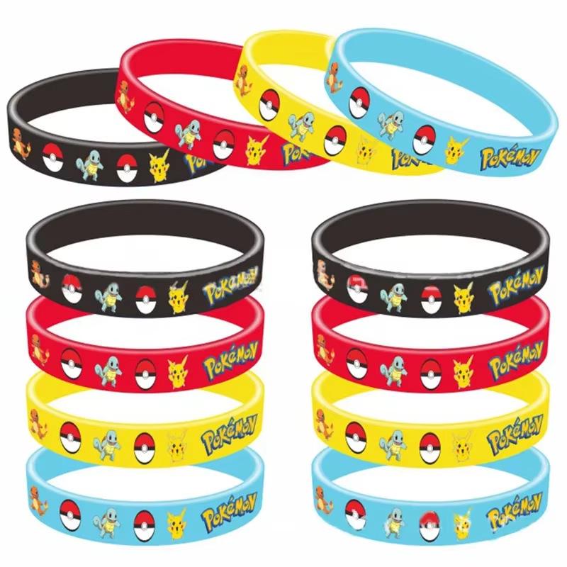 Pikachu Anime Silicone Bracelet Toy - Little Elf Safety Gift