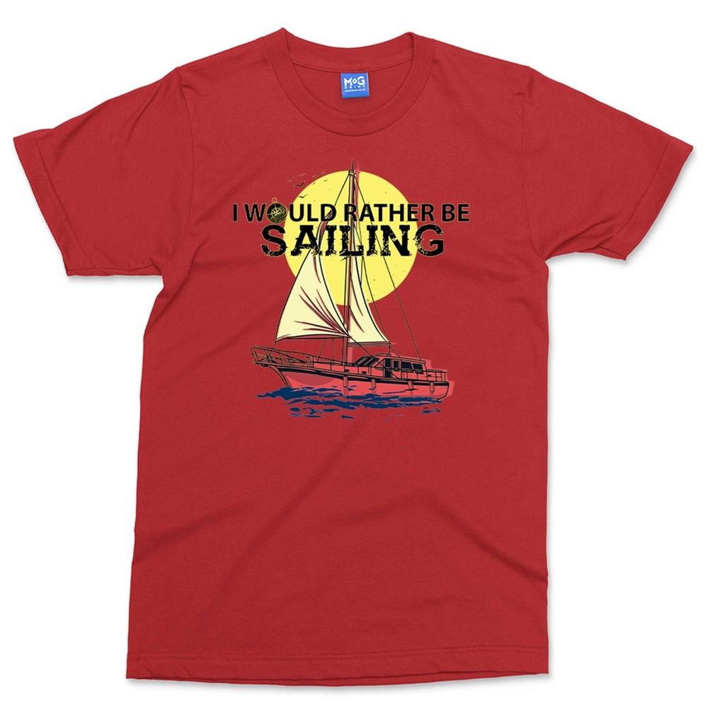 Funny Sailing TShirt Sailor Boating Tee Yacht Club Shirt Sea Ocean Lover Gift S