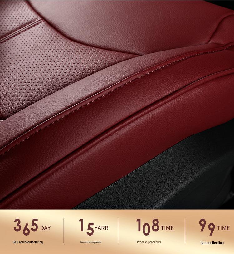 Four Seasons Surround Car Seat Cushion for Geely Emgrand S Sedan - 5-Seater Cover