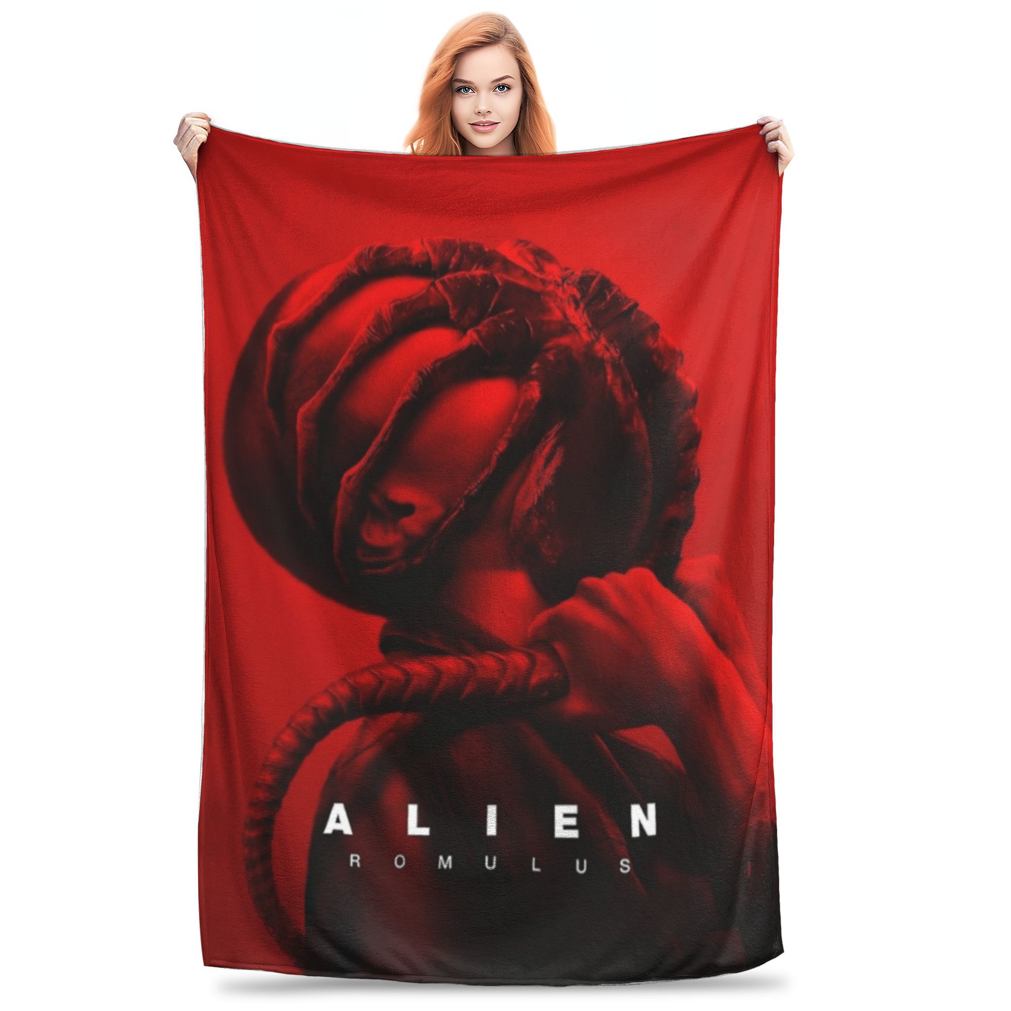 Alien Romulus Movie Blanket Multi-size Super Soft and Warm  Throw Blankets for Couch Sofa and Bed 30x40in