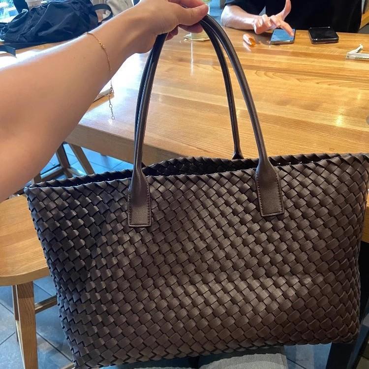 Handbag Tote Bag Shoulder Bag Large-capacity Woven Bag Simple Casual Summer New Fashionable All-matching Personality