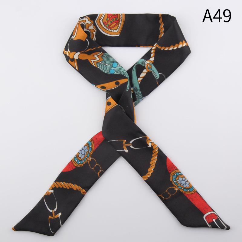 Silk Scarves Versatile Tied Bags, Long Strips, Small Silk Scarves, Bows, Headbands, Streamers, Gift Boxes, Gift Straps.