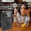 Mini Pocket DAB/FM Radio Colorful LCD Display Radios Receiver Rechargeable Bluetooth Speaker MP3 Player Support TF Sleep Timer