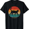 Cat Retro Style Vintage T-Shirt